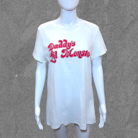 NWT DC Comics Suicide Squad “Daddy’s Lil Monster” Tee - Picture 1 of 6